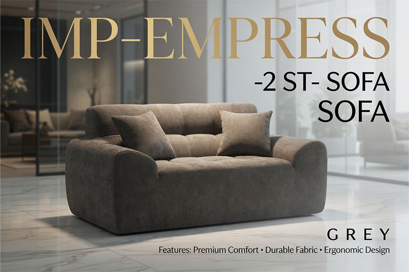 The Compressed 2-Seater in Grey